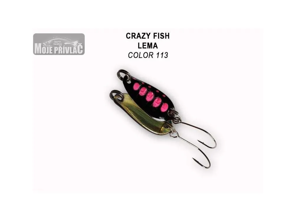 Akční Cena Plandavka Crazy Fish Lema 23mm 1,6g color 113