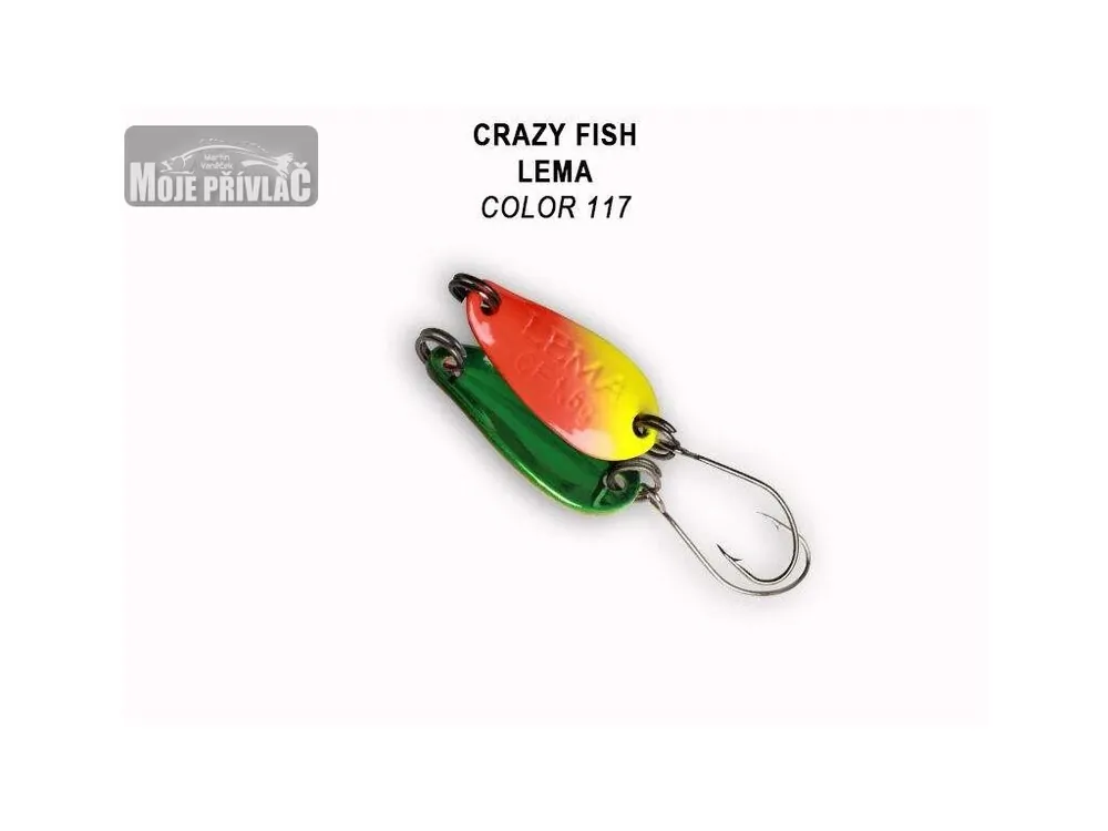Plandavka Crazy Fish Lema 23mm 1,6g color 117 Jen Po Omezenou Doba