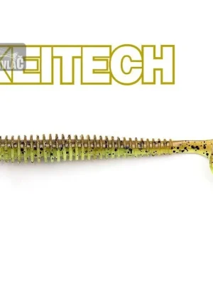 Gumová Nástraha Keitech Swing Impact 3,5", 8,5cm Green Pumpkin / Chartreuse (8ks) Nakupujte Hned