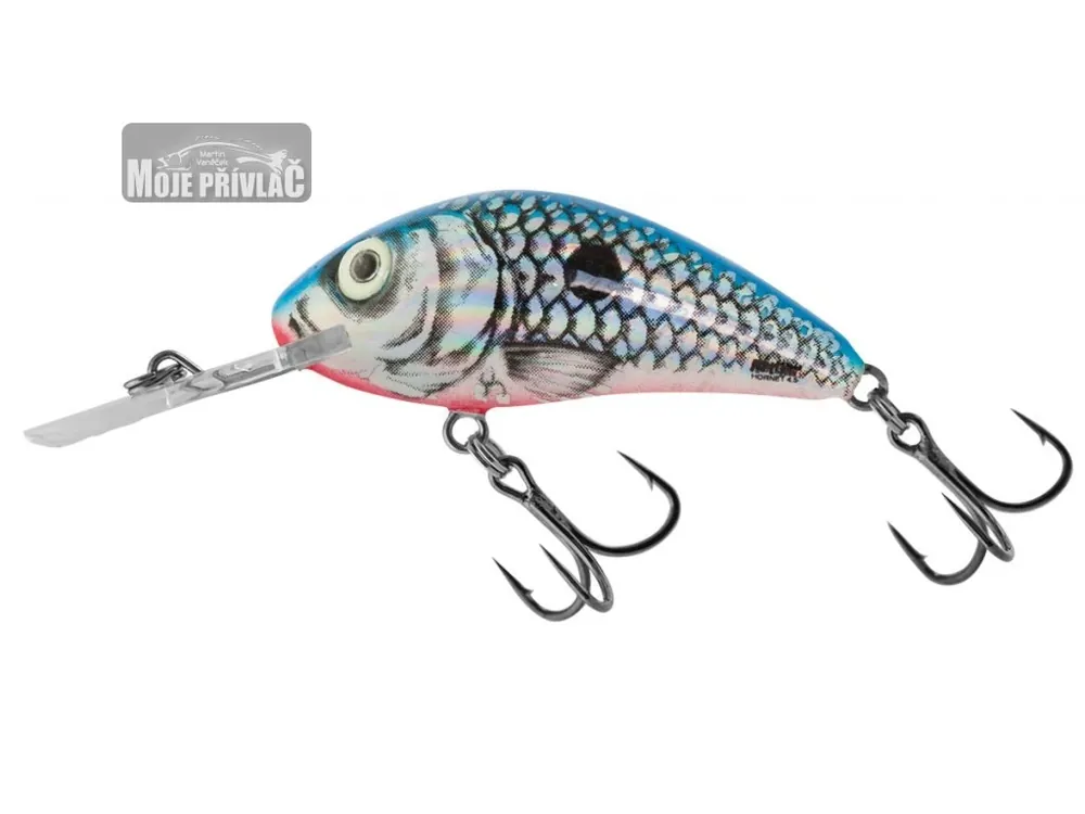 Speciální Cena Wobler Salmo Rattlin Hornet 3,5cm Floating Silver Blue Shad