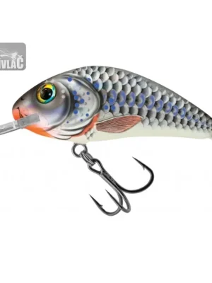 Wobler Salmo Rattlin Hornet 4,5cm Floating Silver Holographic Shad Cenový Hit