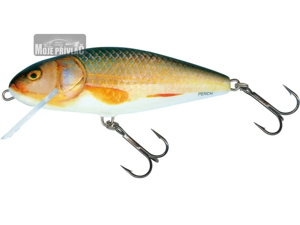 Wobler Salmo Perch 12cm Floating Real Roach Must-Have