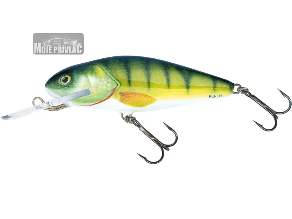 Wobler Salmo Perch Deep Runner 8cm Floating Perch Jen Po Omezenou Doba
