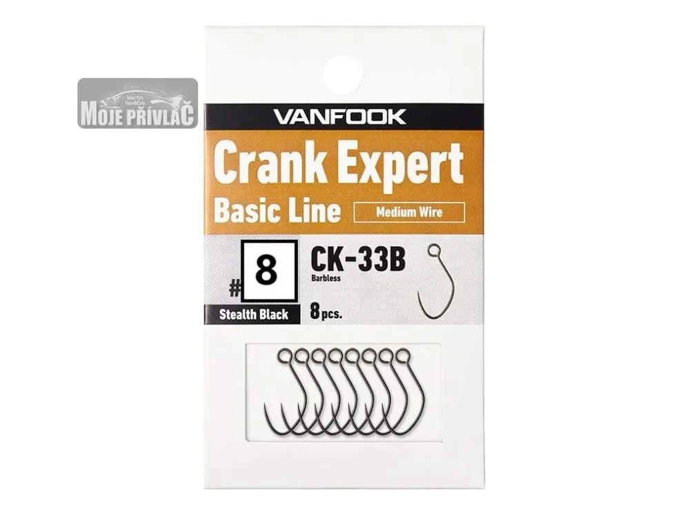 Háček Vanfook CK-33B Vel.3 (8ks) Značkový