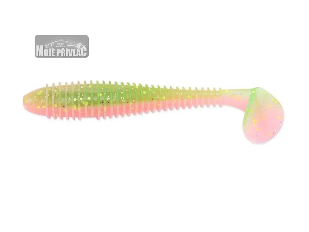 Cenová Bomba Gumová Nástraha Keitech Swing Impact Fat 4,3" 11cm Electric Chicken (BA-Edition) (6ks)