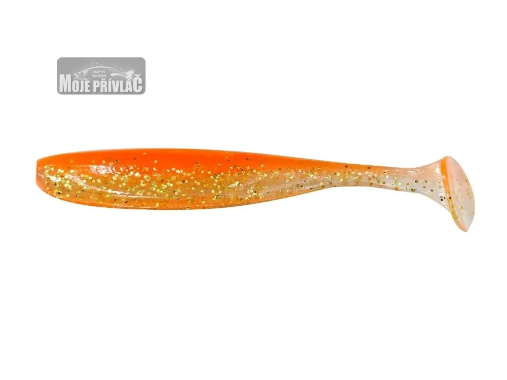 Gumová Nástraha Keitech Easy Shiner 3,5'' 8,5cm Orange Flash (7ks) Akční Cena