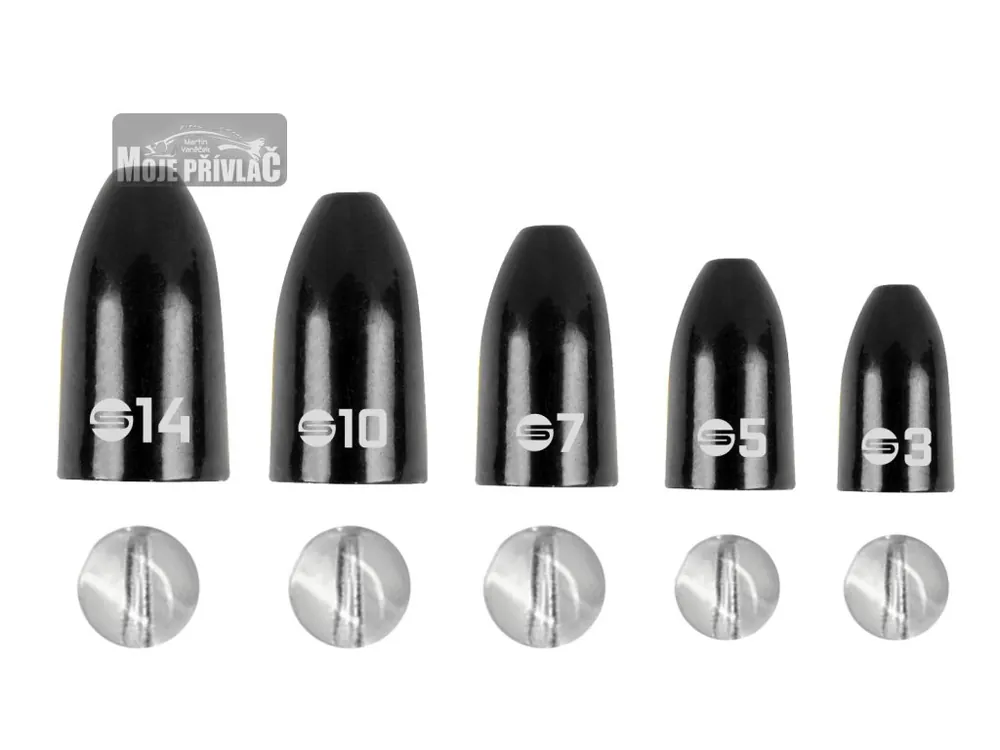 Gamakatsu-Spro Freestyle Brass Bullet Sinker 14g (2ks) Hit Sezóny