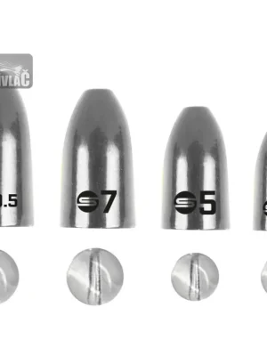 Gamakatsu-Spro Freestyle Tungsten Bullet Sinker 5g (2ks) Tovární Cena