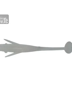 Novinka Nástraha PowerBait Original Shrug Minnnow 4cm White Glow 8ks