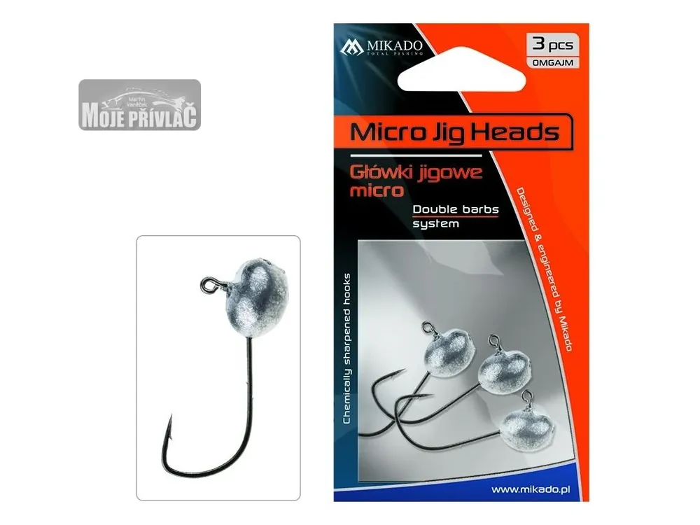 Jigová Hlavička Mikado Mikro BN vel.4 3g Výprodej
