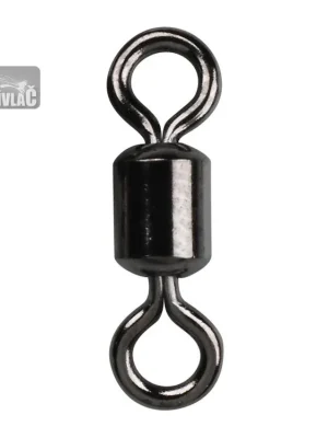 Autentický Karabinka Gamakatsu-Spro Hyper Swivel - Stainless Black Nickel Vel.10 (10ks)