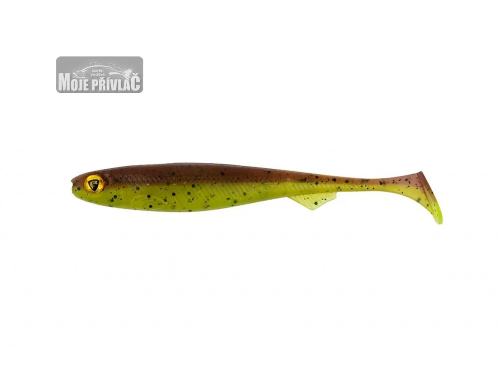 Rychlé Dodání Gumová Nástraha Fox Rage Slick Shad 13cm UV Green Pumpkin