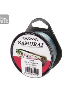 Nová Kolekce Vlasec prpřívlač Daiva Samurai Pstruh 0,25mm, 5,2kg 500m