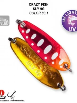 Objednat Nyní Plandavka Crazy Fish Sly 47mm 9g color 83.1