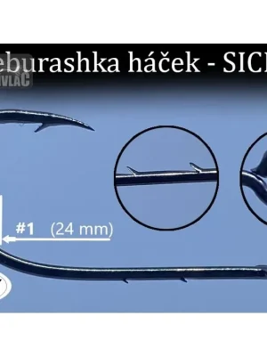 Jednoháček na čeburašku Sickle Vel.1 (10ks) Aktuální