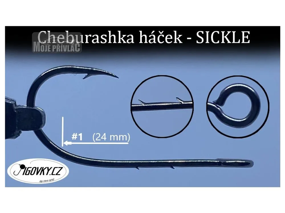Jednoháček na čeburašku Sickle Vel.1 (10ks) Aktuální