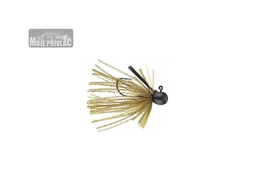 Keitech: Jig Tungsten Guard Spin 2,7g Green Pumpkin PP Tovární Cena