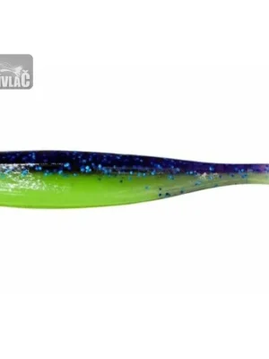 Nejprodávanější Gumová Nástraha Keitech Easy Shiner 6,5'' 16,5cm Violet Lime Belly (3ks)