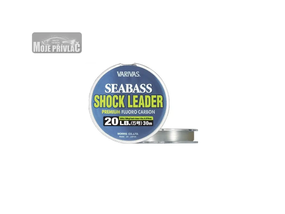 Oblíbený Fluorocarbon Varivas Sea Bass Shock Leader 0,33mm, 8kg 30m