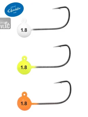 Wolframová Jigová hlavička Gamakatsu-Spro Tungsten Micro Jigs Glow vel.1 5,3g Glow (3ks) Nejlepší Cena