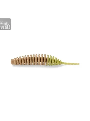 Ověřený Gumová nástraha FishUp Tanta 1,5" 4,2cm Coffee Milk/Light Olive SÝR (10ks)