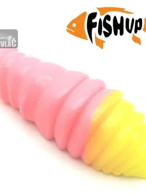 Gumová nástraha FishUp Maya 1,6" 4cm Bubble Gum/Hot Chartreuse SÝR (7ks) Oblíbený
