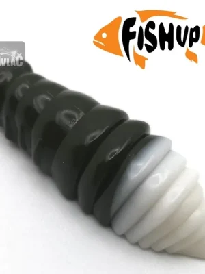 Gumová nástraha FishUp Maya 1,6" 4cm Dark Olive/White SÝR (7ks) Nová Kolekce
