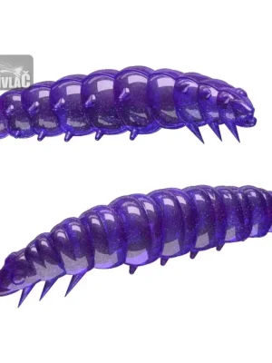Gumová nástraha Libra Lures Larva 30mm Purple With Glitter 020 Cheese (15ks) Cenově Výhodný