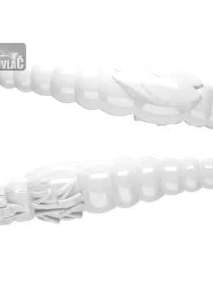 Gumová nástraha Libra Lures Largo Slim 34mm White 001 Cheese (12ks) Must-Have