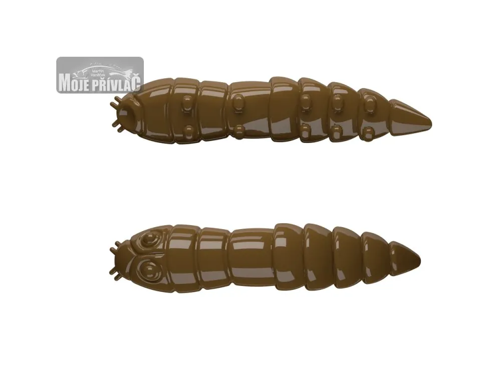 Gumová nástraha Libra Lures Kukolka 27mm Brown 038 Cheese (15ks) Oblíbený