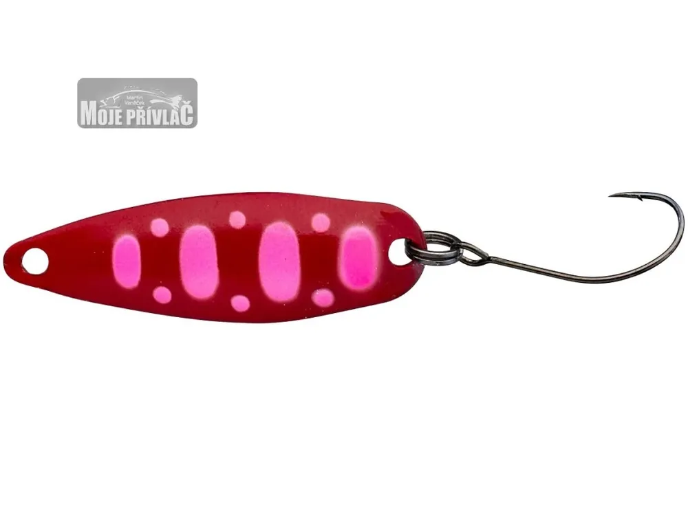 Plandavka Illex Native Spoon 2,5g 35mm Pink Red Yamame Sezónní Sleva