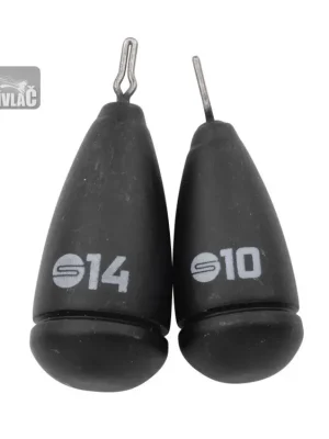 Gamakatsu-Spro FreeStyle Dropshot Pear Brass 5g (2ks) Sleva