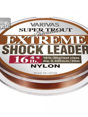 VARIVAS Super Trout Advance Nylon Line EXTREME Shock Leader 0,185mm 2,5kg 5lb 30m Must-Have