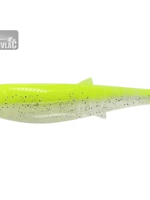Aktuální Gumová nástraha Savage Gear Cannibal Shad 8cm Flou Yellow Glow (1ks)