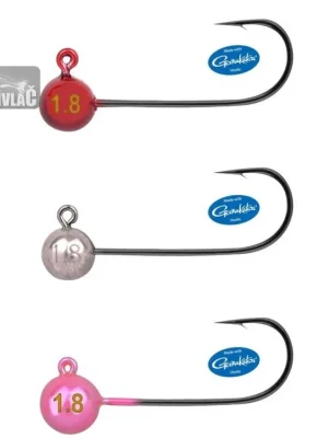 Wolframová Jigová hlavička Gamakatsu-Spro Tungsten Micro Jig 22 vel.2 2,7g Metalic (3ks) Finální Výprodej
