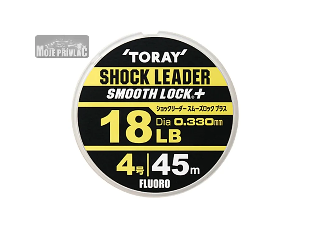 Horká Nabídka Fluorocarbon Shock Leader Smooth Lock + 45 m 0,205 mm