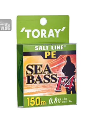 Šnůra Seabass PE F4 PE 1.5 150 m 7,5 kg Cenový Hit