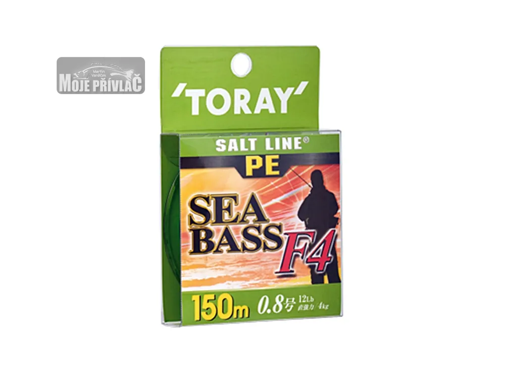 Šnůra Seabass PE F4 PE 1.5 150 m 7,5 kg Cenový Hit