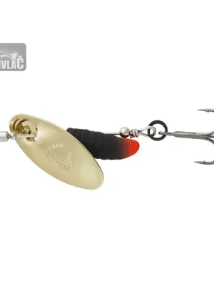 Výprodej Rotační Třpytka Savage Gear Grub Spinner Vel.2 5,8g Gold Black (1ks)