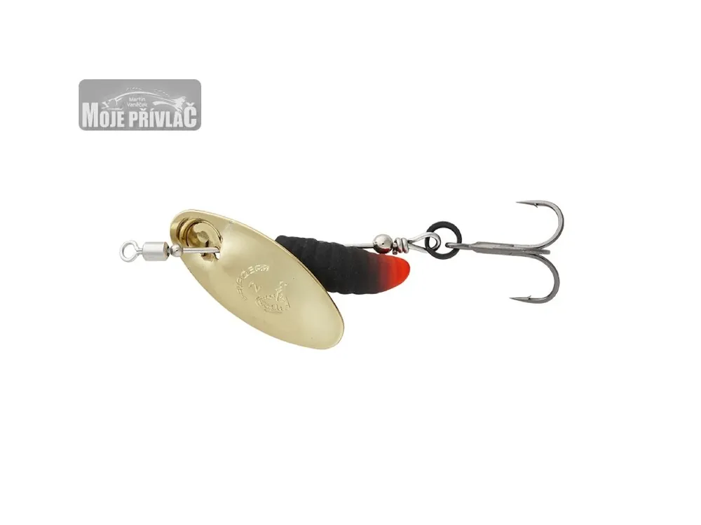 Výprodej Rotační Třpytka Savage Gear Grub Spinner Vel.2 5,8g Gold Black (1ks)