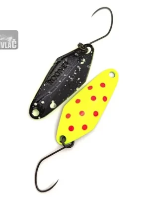 Plandavka Nories Masukurouto Rooney 2,8g 32mm #SK005 Yellow Dot Black Super Cena