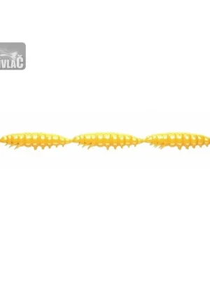 Speciální Cena Gumová nástraha Libra Lures Larva Multi 5×25 – Dark Yellow 008 (Cheese) – 5x5ks/bal