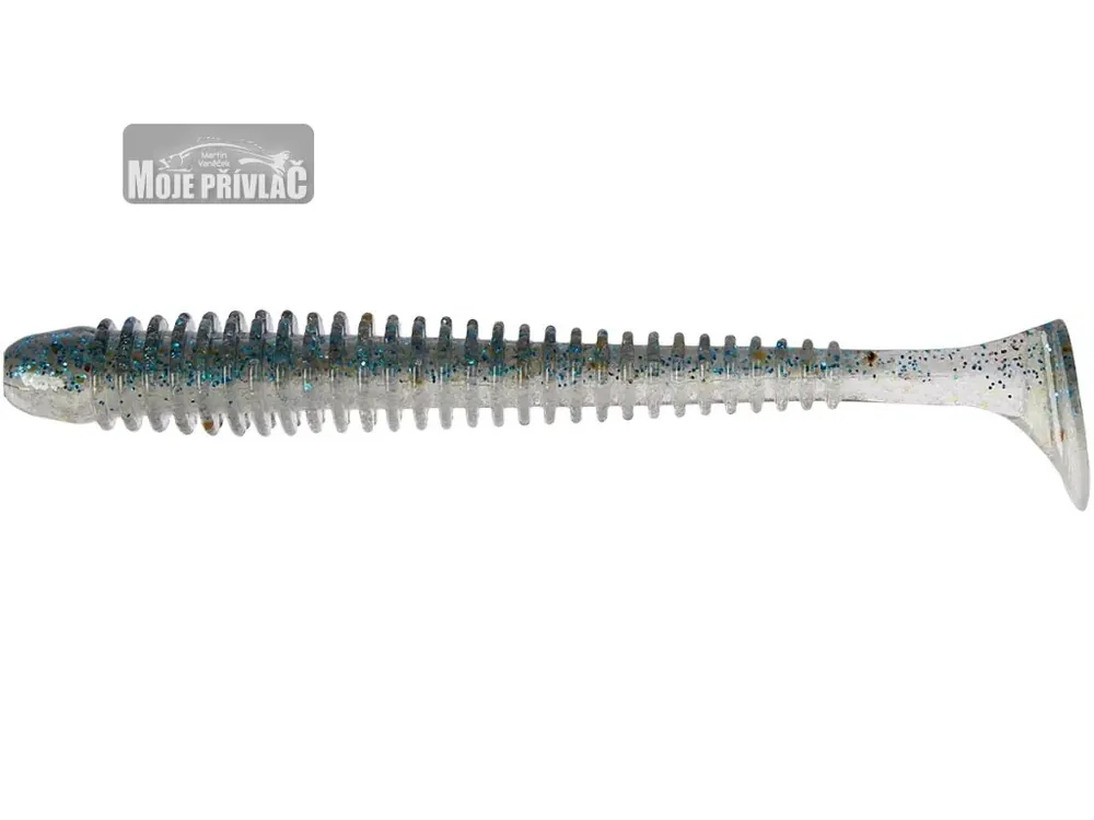 Aktuální Gumová Nástraha Keitech Swing Impact 3,5", 8,5cm Electric Silver Shiner EA22T (8ks)