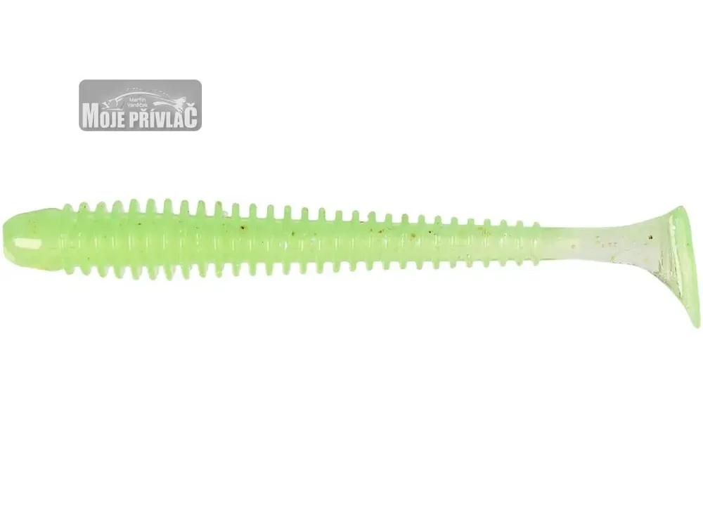 Hit Sezóny Gumová Nástraha Keitech Swing Impact 4", 10cm Electric Chart Shad EA19T (8ks)