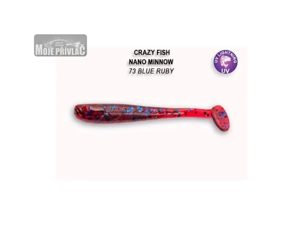 Pouze Dnes Nano Minnow 5,5 cm 73 blue rubby
