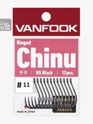 Dokud Zásoby Vydrží Vanfook Ringed Chinu NS Black vel.11, 8ks