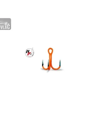 Trojháček Gurza Fluo Orange vel. 8, 3ks UV Ihned K Objednání