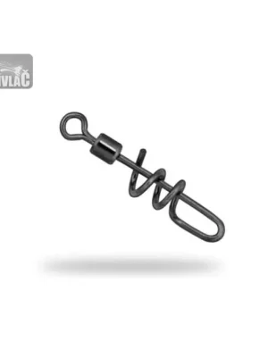 Akce Rolling swivel / Screwed Snap BN #6 10ks test 30kg