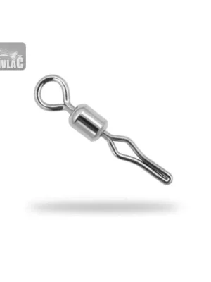 Levný Rolling swivel / Line clip #4 test 35 kg 7 ks