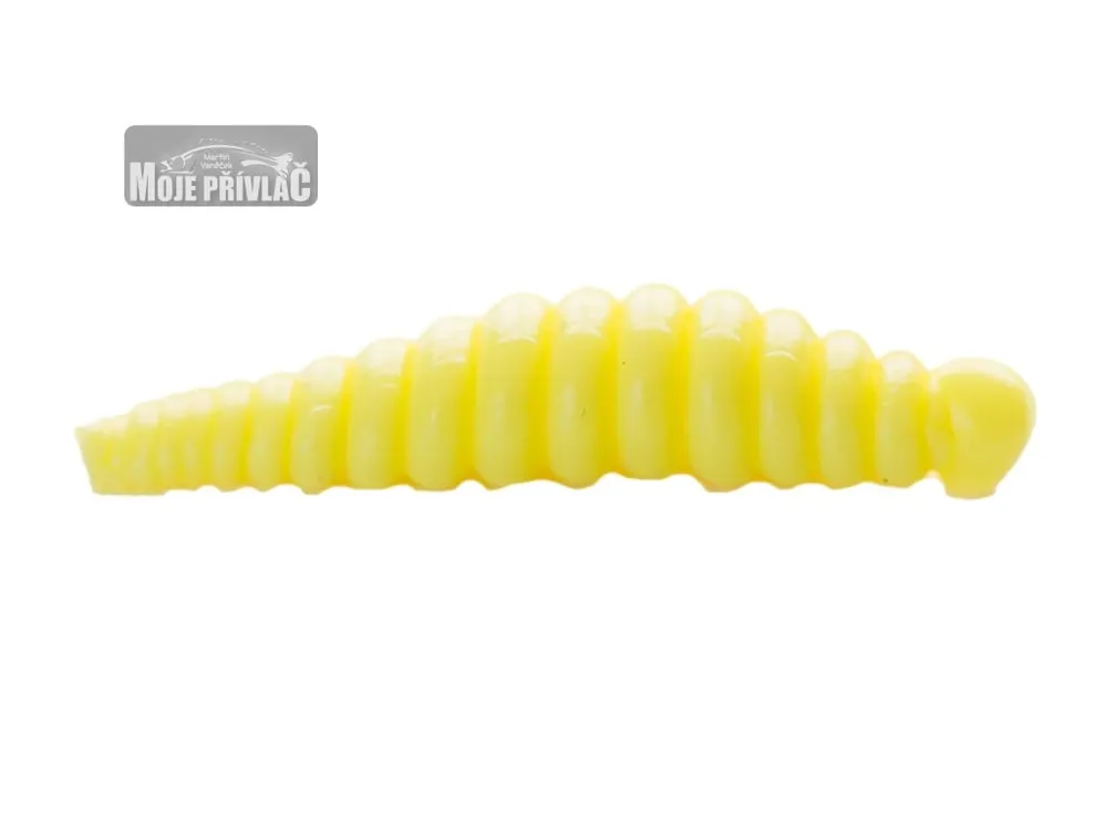 Poslední Šance Gumová nástraha Moonky Worm 38mm C07 Yellow - Banana (10ks)